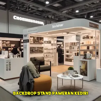 backdrop stand pameran kediri